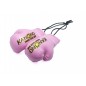 Kanong Hanging Muay Thai Gloves : Light Pink